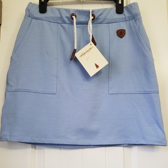 NWT Wanakome Skirt Women's Size M Jaya Baby Blue - Picture 1 of 8